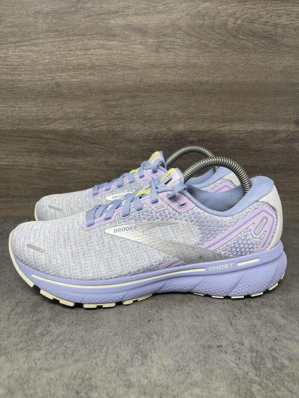 Brooks Ghost 14 Size 8 Womens Lavender Purple DNA LOFT Running Walking Shoes